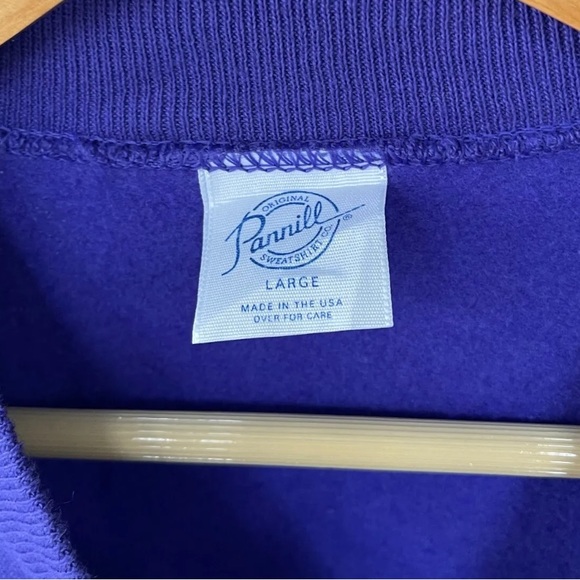 Vintage 90s Pannill Cat Crewneck Sweatshirt - Picture 4 of 5